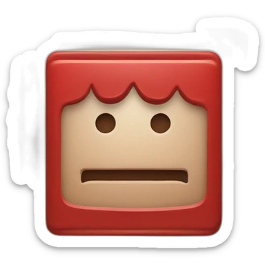 stamp in red inc that has the text ready in big leathers sticker