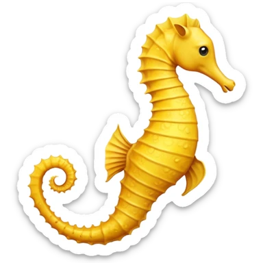 Seahorse sticker