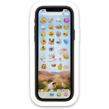 Instagram movil sticker