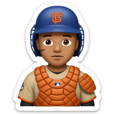 Patrick Bailey.  Giants catcher sticker