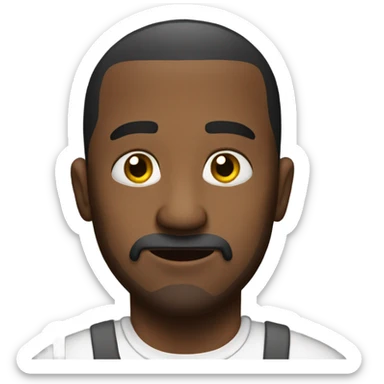 man called biscuit in a jail sticker