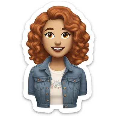 Kayleigh Rose Amstutz, known professionally as Chappell Roan, is an American singer and songwriter from Missouri. Working with collaborator Dan Nigro, the majority of her music is inspired by 1980s synth-pop copper hair long sticker