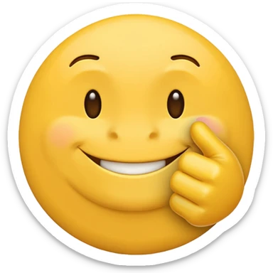 fist bump emoji with TMJ written at the bottom sticker