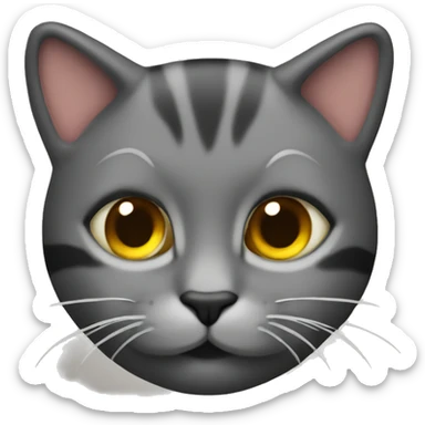 text that says “were getting a cat” sticker