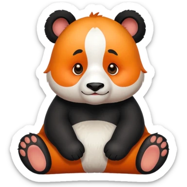 𝑃𝑎𝑛𝑑𝑎 𝑟𝑜𝑢𝑥 𝑘𝑎𝑤𝑎𝑖 sticker