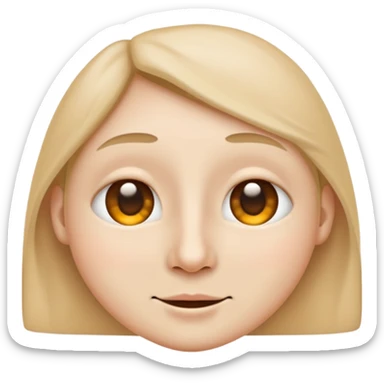 Single emoji of a human nose only, no face, no eyes, no mouth. Simple flat emoji style, centered, clean outlines, soft shading, neutral skin tone. Friendly and neutral expression. Transparent background. Standard emoji proportions. Suitable for messaging apps. sticker