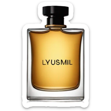 YSL myself cologne perfum  sticker