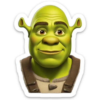 shrek shrek shrek sticker