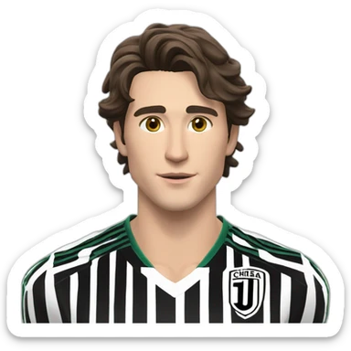 federico chiesa， Juventus， italy sticker