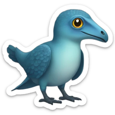 Ornithorynque sticker
