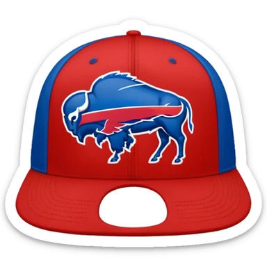 Buffalo bills hat sticker