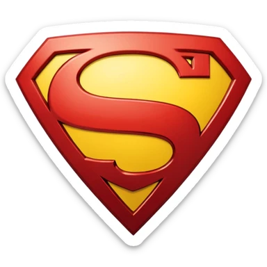 supergirl symbol sticker