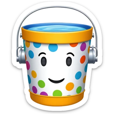 Bucket head Sprunki  sticker