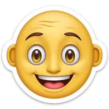 cartoon sticker of a colorful and cheerful drunk and dizzy emoji, no text, suitable for WhatsApp and Instagram sticker