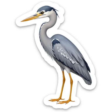 Grey Heron sticker