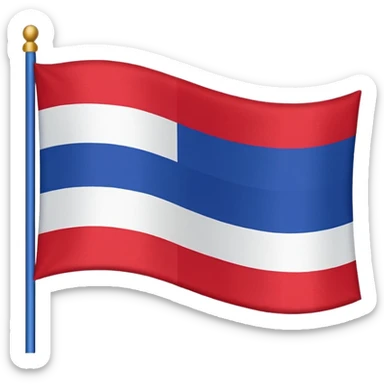 Flag of French Empire sticker