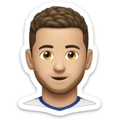 Eden Hazard losc sticker