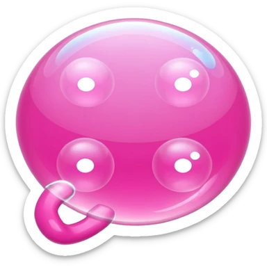 pink phone contacts bubble sticker