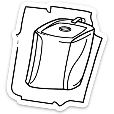 rubber stamp sticker