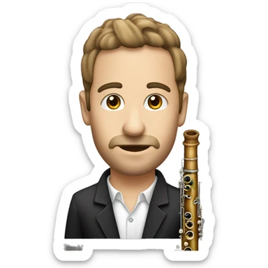 oboe dacaccia sticker