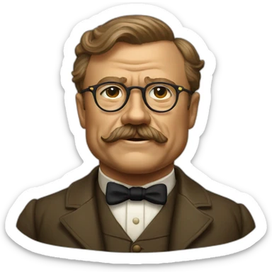 theodore roosevelt sticker