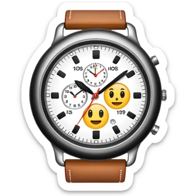 analog watch sticker