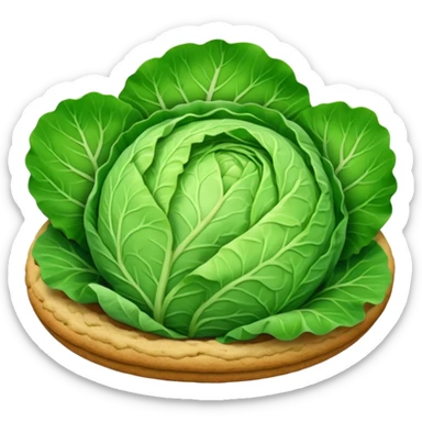 cookies made of cabbage sticker