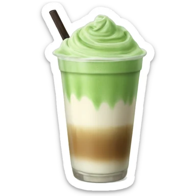 ICE Matcha Latte  sticker