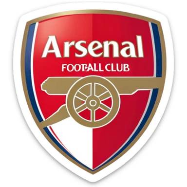 Arsenal Football Club logo sticker