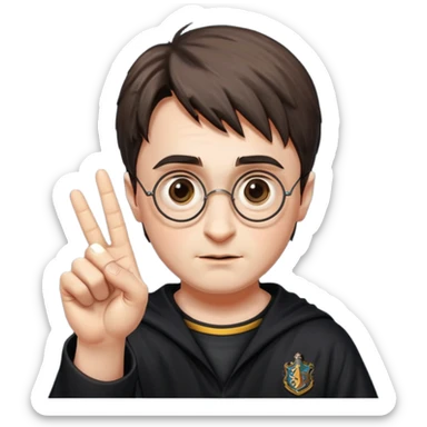 Harry potter eliyle nah çeksin sticker