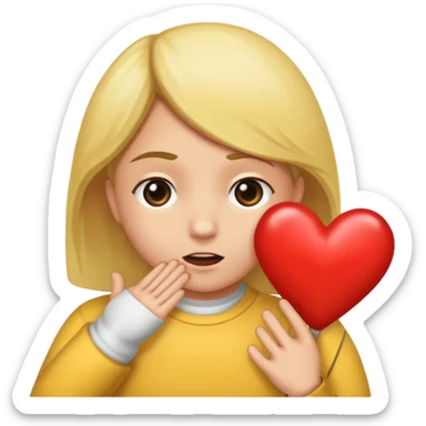 Make my emojis in my account kiss sticker