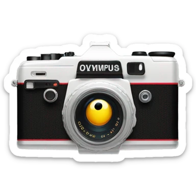 Olympus XA2 film camera 35mm sticker