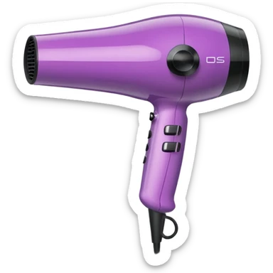 Cute Hair dryer, different designs and pattern sticker