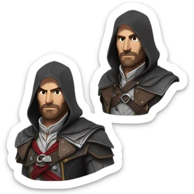 Arno dorian assasins' creed sticker