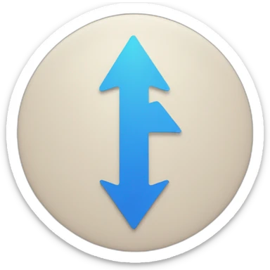 again arrow circle sticker