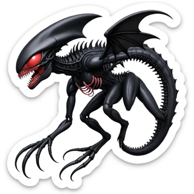 Venom-Xenomorph-Darkrai-Genesect-fusion  sticker