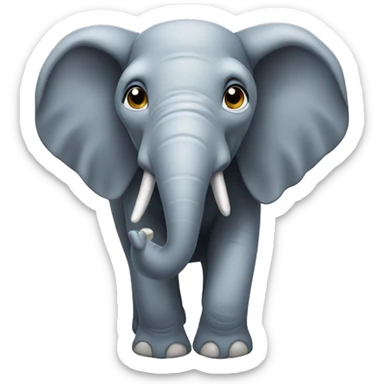Elefant sticker