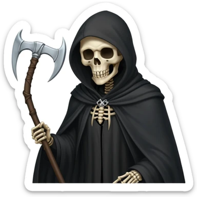 The Grim Reaper sticker