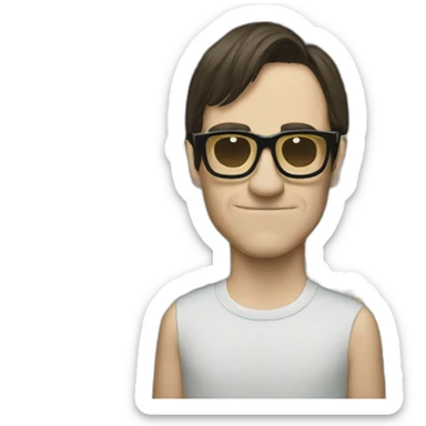 Weezer album cover sticker