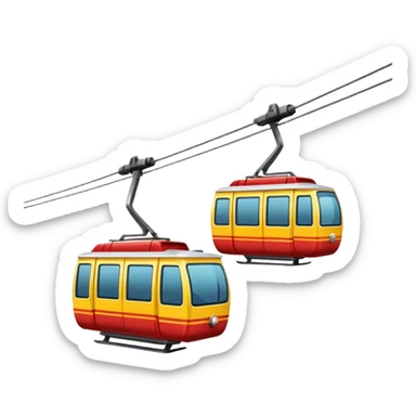 Generate 10000000 of this emoji: 🚡 sticker