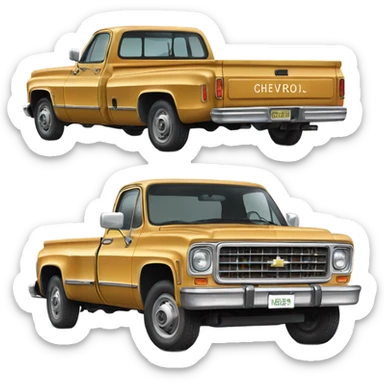 1973 chevrolet c65 sticker