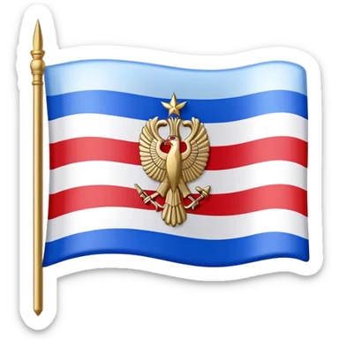 Assyrian flag  sticker