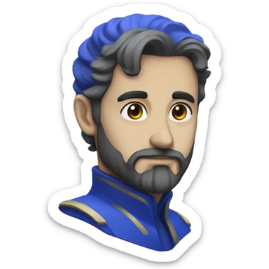 Ultramarine  sticker