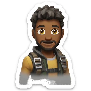Personnage fortnite  sticker
