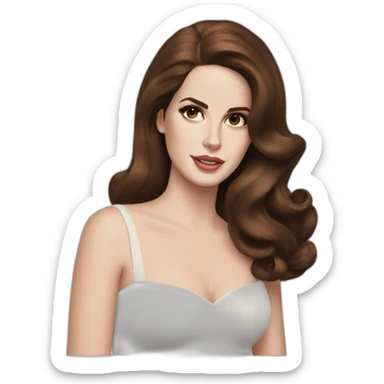 Lana del ray sticker