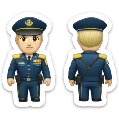 Colonel of the Security Service of Ukraine sticker