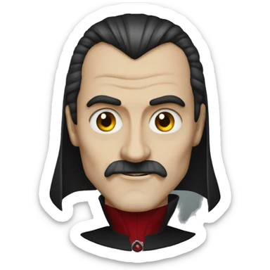 Vlad Dracula Portrayed  sticker