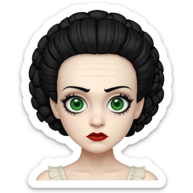 elle lanchester bride of Frankenstein  sticker