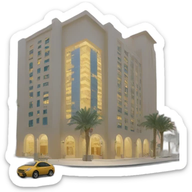 Bahrain Downtown sticker