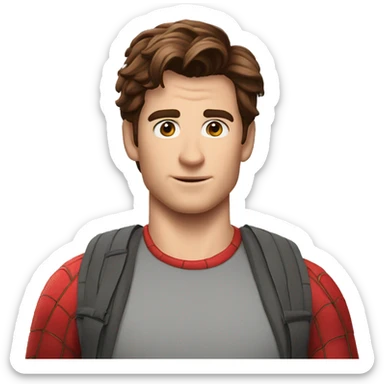 peter parker sticker